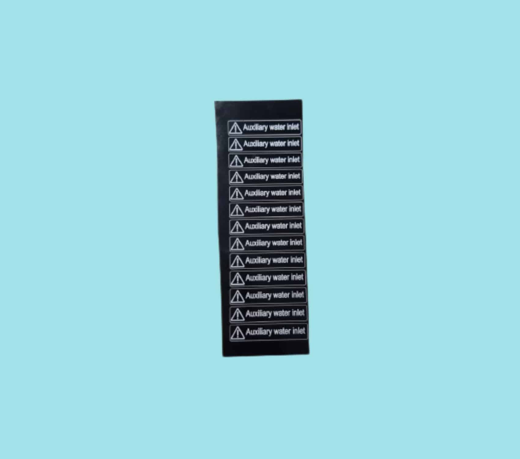 Sticker for video connector (13pcs) - Reparts