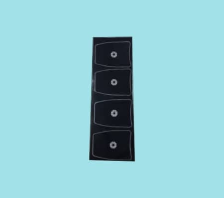 Sticker Videoconnector circle compatible with 190-serie (4 pcs) by Reparts