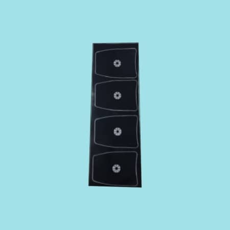 Sticker Videoconnector circle compatible with 190-serie (4 pcs) by Reparts
