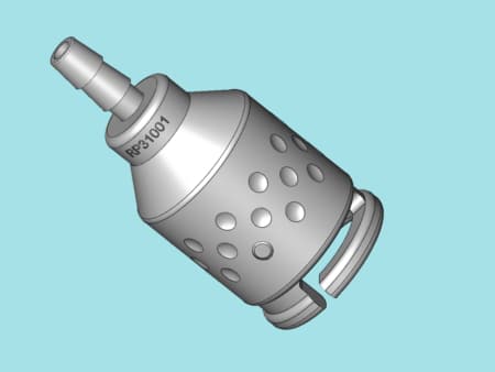 Leak test connector compatible with Olympus by Reparts