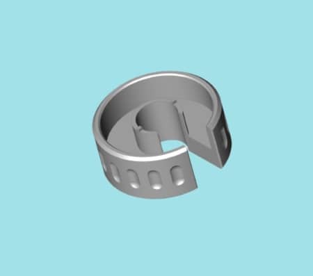 Hand tool control body grip nut compatible with CYF/BF/URF (not URF-V) by Reparts