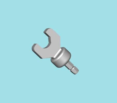 Tool for insertion tube end piece compatible with colo/TJF 14.6mm and GIF-1TQ160/165 by Reparts