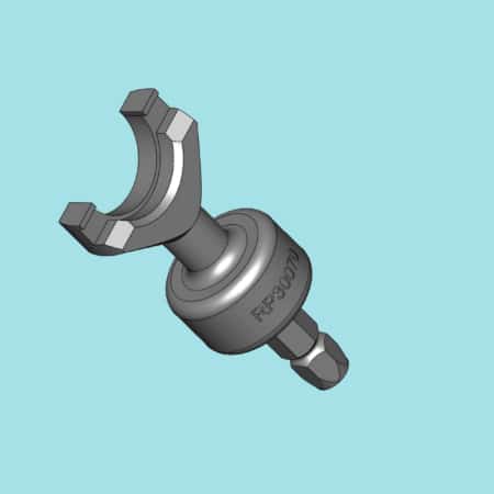 Tool for insertion tube nut compatible with GI-scopes non AL types bt Reparts