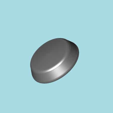 Knob cover compatible with GIF-N180 by Reparts