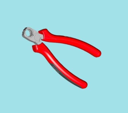 Pliers for insertion tube end pieces GI-scopes AL types 190 serie by Reparts