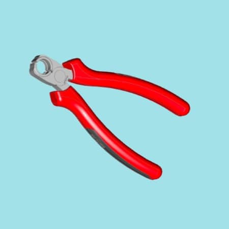 Pliers for insertion tube end pieces GI-scopes AL types 190 serie by Reparts