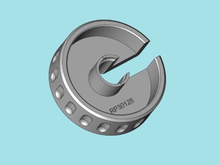 Tool nut ETO compatible with Pentax FNL scopes by Reparts