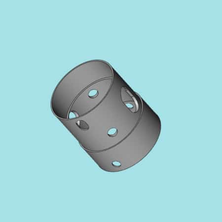 Distal coil pipe fitting compatible with Olympus BF-1TH190 by Reparts